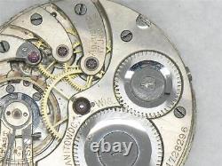 High Grade 43mm (16s) Longines 17 Jewel Hunter's Case Movement & Dial, Running