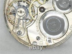 High Grade 43mm (16s) Longines 17 Jewel Hunter's Case Movement & Dial, Running