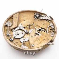 High Grade 44.4 x 12.9 mm Repeater Chronograph Antique Pocket Watch Movement
