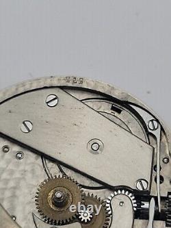 High Grade Baily Banks Biddle Pocket Watch Movement 30mm Running