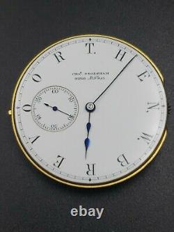 High Grade Chas Frodsham 41mm The N. W. Brevoort Pocket Watch Movement