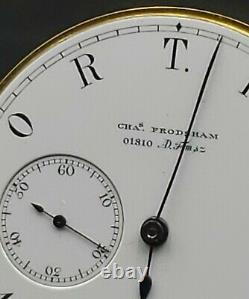 High Grade Chas Frodsham 41mm The N. W. Brevoort Pocket Watch Movement