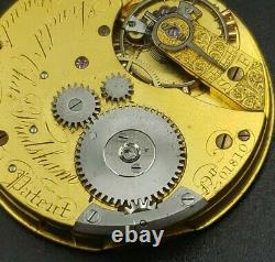 High Grade Chas Frodsham 41mm The N. W. Brevoort Pocket Watch Movement