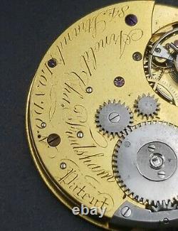 High Grade Chas Frodsham 41mm The N. W. Brevoort Pocket Watch Movement