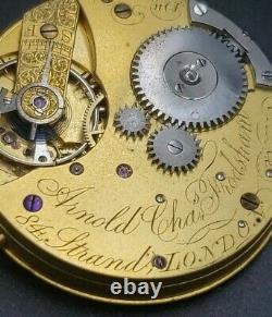 High Grade Chas Frodsham 41mm The N. W. Brevoort Pocket Watch Movement