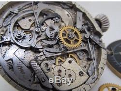High Grade Chronometer Lecoultre Quarter Minute Repeater Pocket Watch Movement