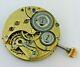 High Grade Early Omega Pocket Watch Movement Working Good Project (bp2)