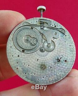 High Grade Extra Thin Paul Ditisheim Pocket Watch 38mm 18j 8 Adjustments Bkn Stf