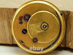 High Grade Fusee Pocket Watch Movement E. D Johnson Key Wind Key Set 48mm