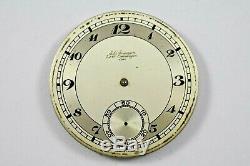 High Grade Jules Jurgensen Ultra Thin 39.23mm 19J Pocket Watch Movement lot. P