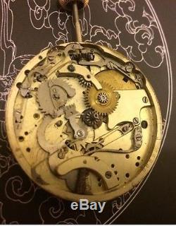 High Grade Le phare Pocket Watch Movement Quarter Minute Repeater Chronograph
