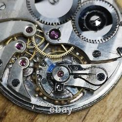 High Grade Longines 18.79ABC Working Pocket Watch Movement with Dial (E101)