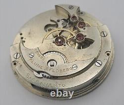 High Grade Longines Klune & Floberg Sacramento 46mm Pocket Watch Movement