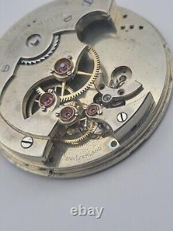 High Grade Longines Klune & Floberg Sacramento 46mm Pocket Watch Movement