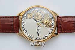 High-Grade Pocket watch Movement converted to Wristwatch Half-Skeleton, MARRIAGE