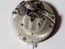 High Grade Private Label pocket watch movement. Snail Regulator! Parts-Repair