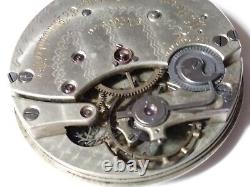 High Grade Private Label pocket watch movement. Snail Regulator! Parts-Repair