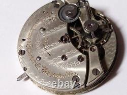 High Grade Private Label pocket watch movement. Snail Regulator! Parts-Repair