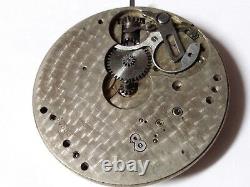 High Grade Private Label pocket watch movement. Snail Regulator! Parts-Repair