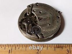 High Grade Private Label pocket watch movement. Snail Regulator! Parts-Repair