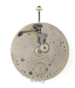 High Grade Swiss Lever Ultra Slim Pocket Watch Movement Spares Or Repairs H55