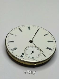 High Grade Vintage Patek Philippe Pocket Watch Movement Breguet Hand 34.5mm