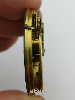 High Quality Barraud & Lunds London Fusee Pocket Watch Movement Working (P71)