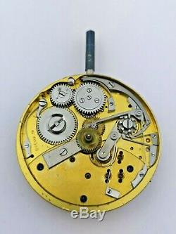 High Quality English Split Seconds Chronograph Pocket Watch Movement (R73)