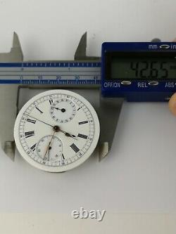 High Quality Swiss Chronograph Pocket Watch Movement Inc. Dial & Hands (J49)