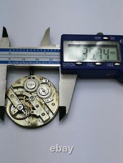 High Quality Swiss Made Wolfs Teeth Wheels Pocket Watch Movement (M10)