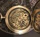 High Grade 1/4 Minute Repeater Chronograph Pocket Watch Weil Freres Movement