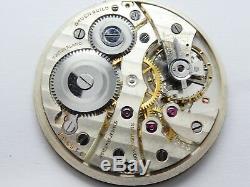 High grade Alpina Gruen movement pocket watch working need service 38mm K181