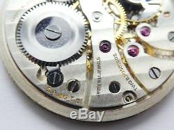 High grade Alpina Gruen movement pocket watch working need service 38mm K181