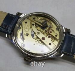 High grade V & C Moonphase Pocket watch movement in new Marriage Watch case 48mm