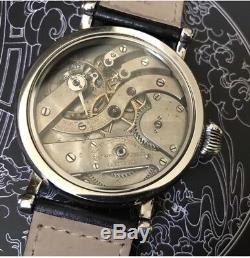 High grade patek philippe pocket watch movement in new ss case