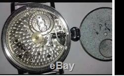 High grade patek philippe pocket watch movement in new ss case