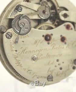 High grade patek philippe private lable pocket watch movement 43 mm RUNNING