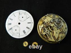 High grade running pocket watch chronograph