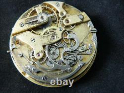 High grade running pocket watch chronograph