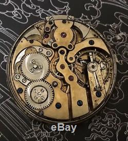 High grade two train independent repeater pocket watch movement FOR PART