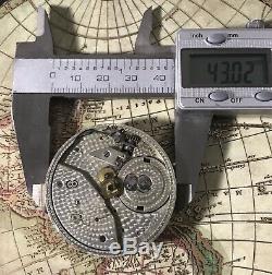 High grade unsign chronograph pocket watch movement! Patek