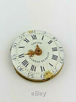 Historically Important Early Lépine Virgule Escapement Pocket Watch Movement