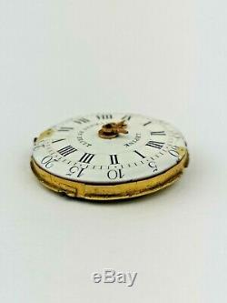 Historically Important Early Lépine Virgule Escapement Pocket Watch Movement