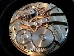 Howard 12sz 19 Jewel Series 6 pocket watch movement- Original Box. Parts-Repair