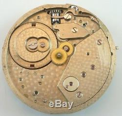 Hy Moser & Co. Pocket Watch Movement High-Grade- Spare Parts / Repair