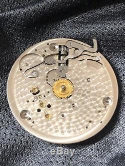 ILLINOIS BUNN SPECIAL 60 HOUR 16s 21j POCKET WATCH MOVEMENT RUNNING STRONG A++++