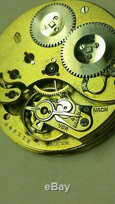 IWC Chronometer Pocket watch Movement c 1904