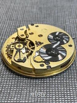 IWC H5 Movement Pocket Watch Not Working For Parts Repair
