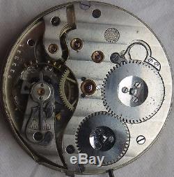 IWC International Watch Co. Chronometre Pocket Watch Movement Balance broken