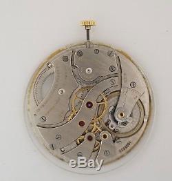IWC Pocket Watch Movement Caliber 95 Diameter 40mm & Tiffany & Co Complete Dial